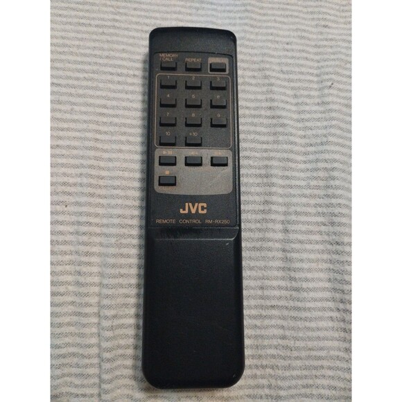 OEM JVC RM-RX250 Home Audio System Remote Control - Tested & Works - Picture 1 of 4